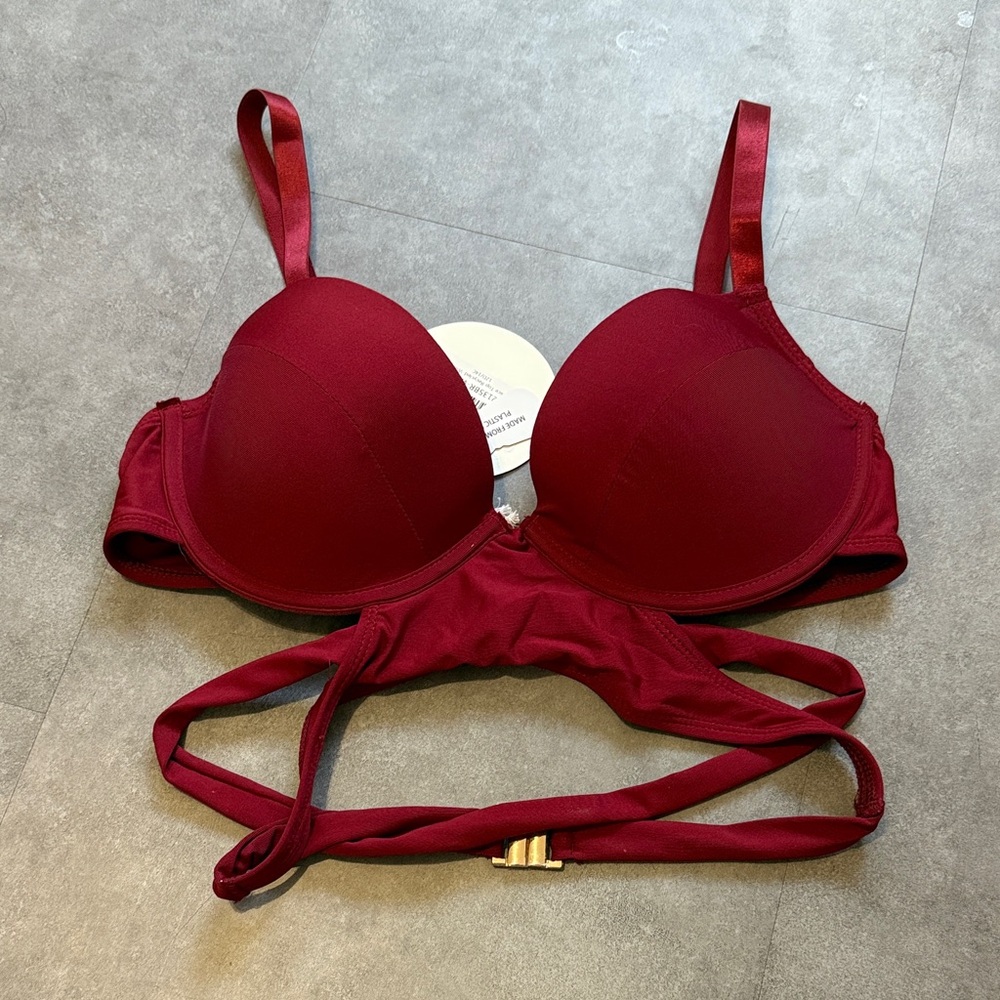 NWT Lunalae Alice Top Recycled Red